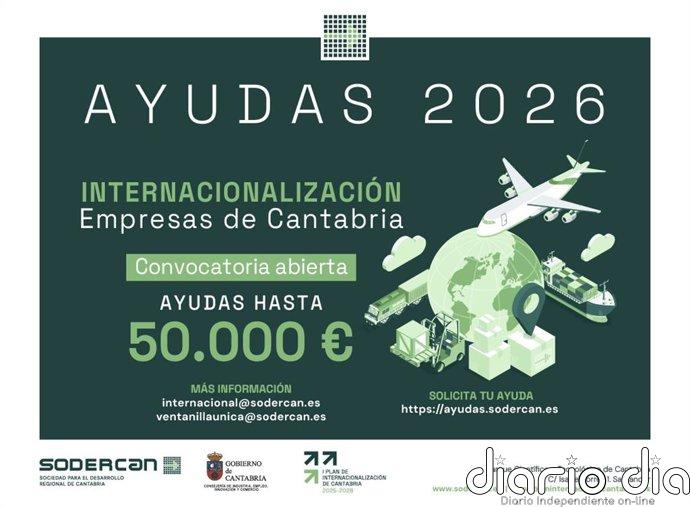 Cantabria impulsa un nuevo programa de ayudas directas para reforzar la internacionalización de las empresas