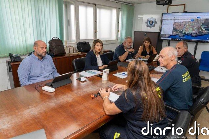 Cartagena habilita locales sociales en Pozo Estrecho, La Puebla y La Palma ante las lluvias