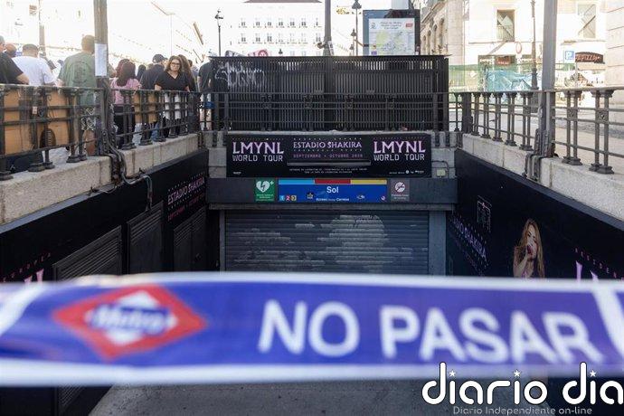 CCOO exige "responsabilidades" y saber "el verdadero motivo" del cierre de la estación de Metro de Sol