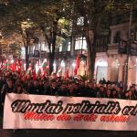 Cientos de personas marchan en Bilbao para exigir la libertad de Aratz y Malen, acusados de terrorismo
