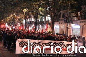 Cientos de personas marchan en Bilbao para exigir la libertad de Aratz y Malen, acusados de terrorismo