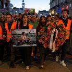 Cientos de personas marchan en Madrid en homenaje a Maricarmen
