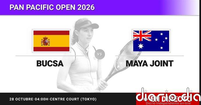 Cristina Bucsa - Maya Joint, en directo hoy: sigue el partido de Pan Pacific Open