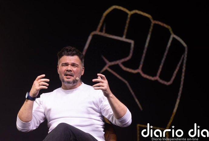 Críticos de ERC rechazan el pacto con Podemos y que Rufián encabece la lista