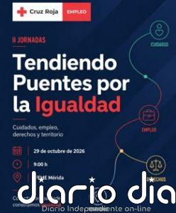 Cruz Roja organiza el 29 de octubre un encuentro en Mérida para dialogar sobre igualdad, cuidados y empleo