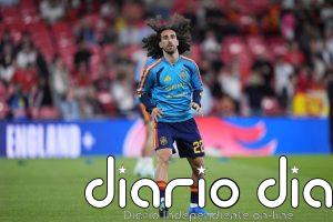 Cucurella: "Voy a trabajar duro para que mi versión en la selección se vea en el Real Madrid"