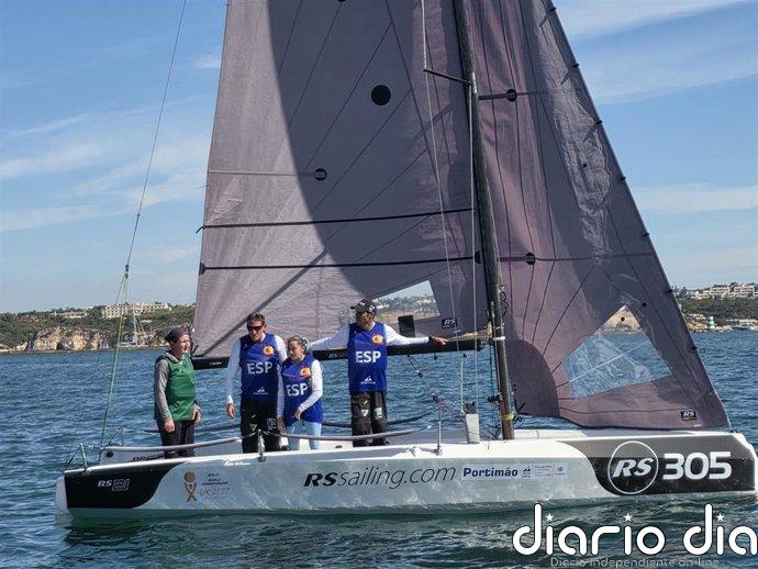 Dani Anglada gana la medalla de plata en el Mundial de Vela Inclusiva de Portimao