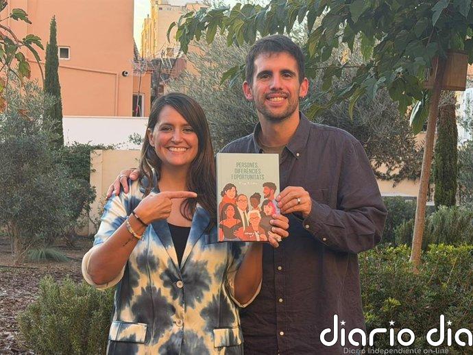 David Martínez y Sara Barrera presentan en Palma un libro con 40 historias de personas en situación de vulnerabilidad