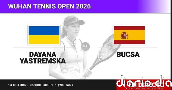 Dayana Yastremska - Cristina Bucsa, en directo hoy: sigue el partido de Wuhan Tennis Open