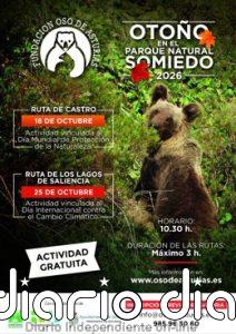 De Castro a los Lagos de Saliencia: rutas gratuitas con la Fundación Oso de Asturias en Somiedo