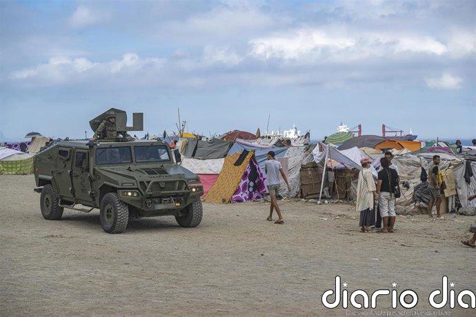 Defensa remite al juzgado y Fiscalía la información con audios de militares presumiendo de palizas a migrantes en Ceuta