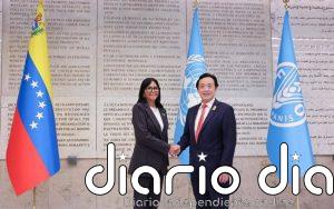 Delcy Rodríguez asegura que el diálogo con EEUU y la oposición ha ayudado a la recuperación económica