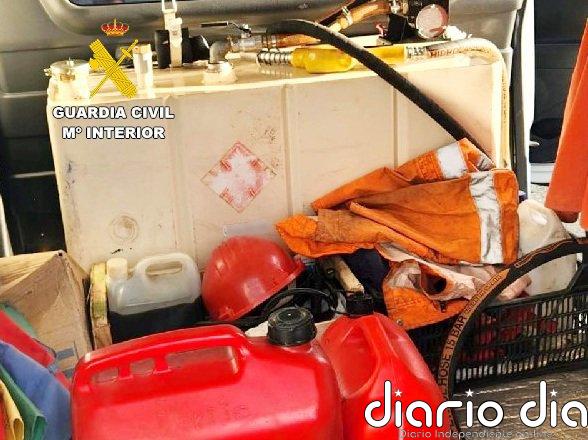 Denunciada una empresa cántabra al tener un depósito de gasoil en una furgoneta