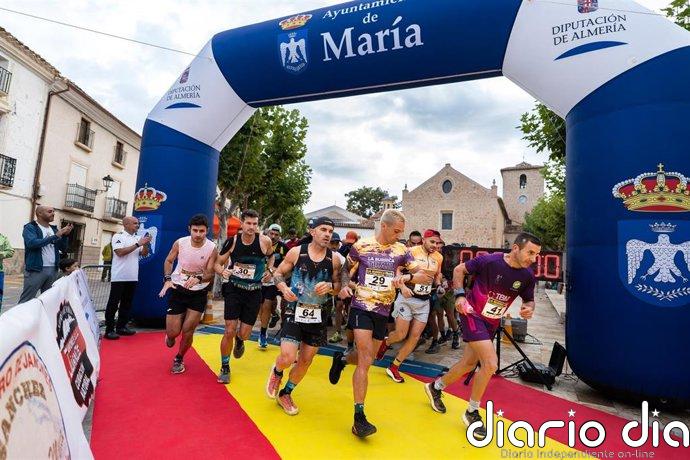 Deporte, naturaleza y participación popular en la sexta edición de 'La Burrica Trail' en María (Almería)