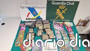 Detenido un hombre al llegar al aeropuerto Tenerife Sur con marihuana oculta en su equipaje