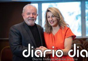 Díaz asegura que la victoria de Lula "es una victoria de los trabajadores de Brasil y del mundo entero"