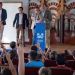 Diputación y el Recreativo presentan una iniciativa para acercar el Decano del fútbol a escuelas de Huelva