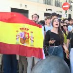 Disturbios en la acampada de Sol en el Día de la Hispanidad