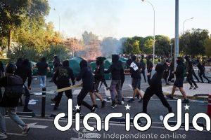 Dos detenidos, uno de ellos menor, durante los disturbios en Pamplona por la visita de Vito Quiles