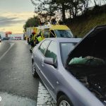 Dos heridos en un accidente de tráfico entre un camión y un turismo en Posada de Llanes