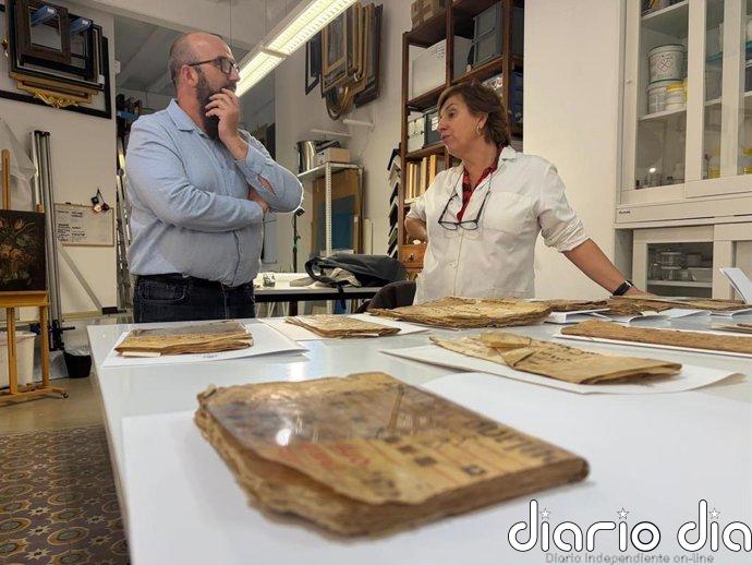 El Archivo Municipal de Vila-real (Castellón) inicia la restauración de cerca de veinte pergaminos musicales medievales