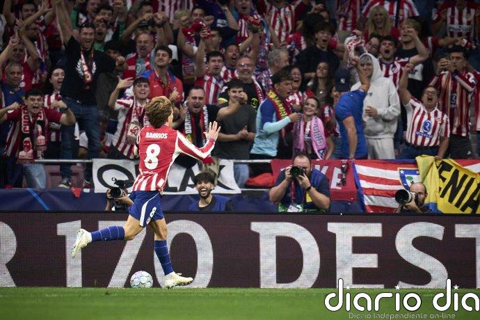 El Atlético brinda a Koke su primer triunfo en Champions