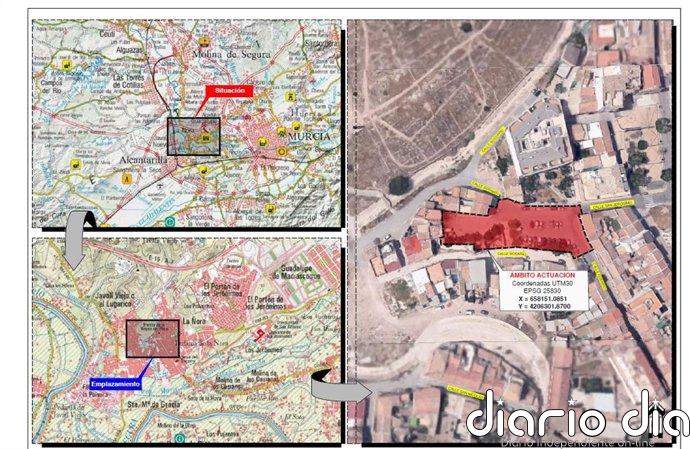 El Ayuntamiento de Murcia invertirá 204.981 euros en remodelar la calle Rosario de La Ñora y crear una zona infantil