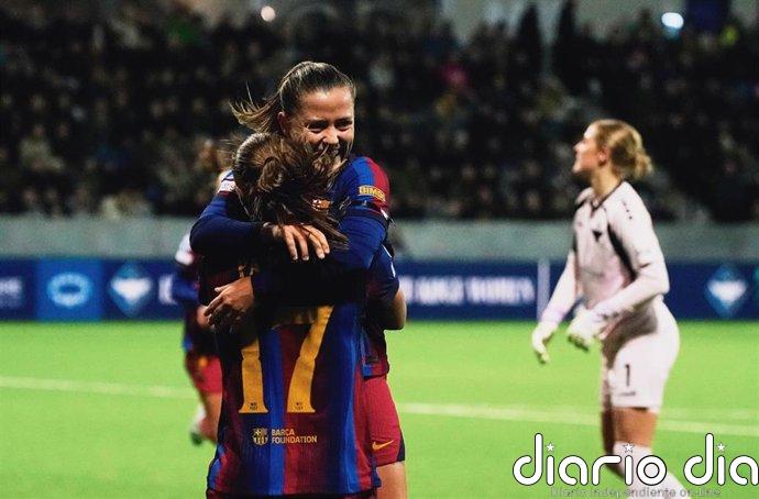 El Barça se lo pone imposible al Koge