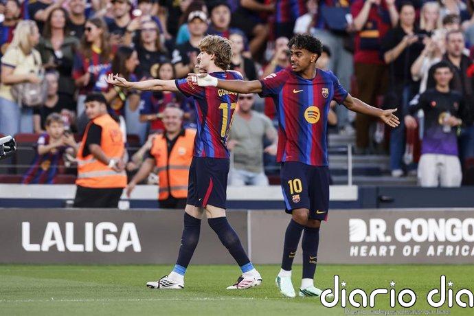 El Barça sigue enchufado