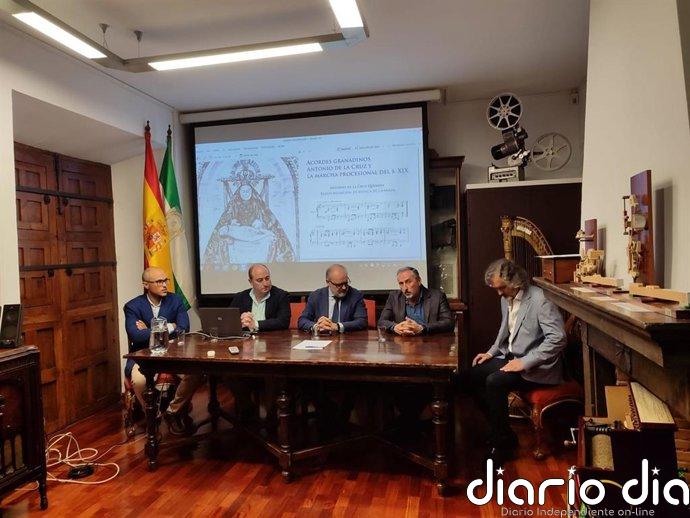 El Centro de Documentación Musical recupera seis marchas procesionales del compositor granadino Antonio de la Cruz