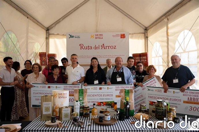 El Concurso de Recetas de Arroz de la provincia de Sevilla premia el 'Arroz de alistados al Tío Pepe' de Dos Hermanas