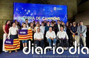 El Govern homenajea a 41 deportistas baleares de diferentes disciplinas