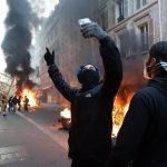 El Kremlin afirma que las protestas de estos días en varios países europeos "rozan el caos"