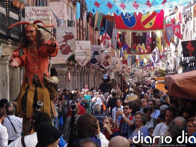 El Mercado Cervantino devolverá Alcalá al Siglo de Oro del 8 al 12 de octubre con cerca de 400 puestos