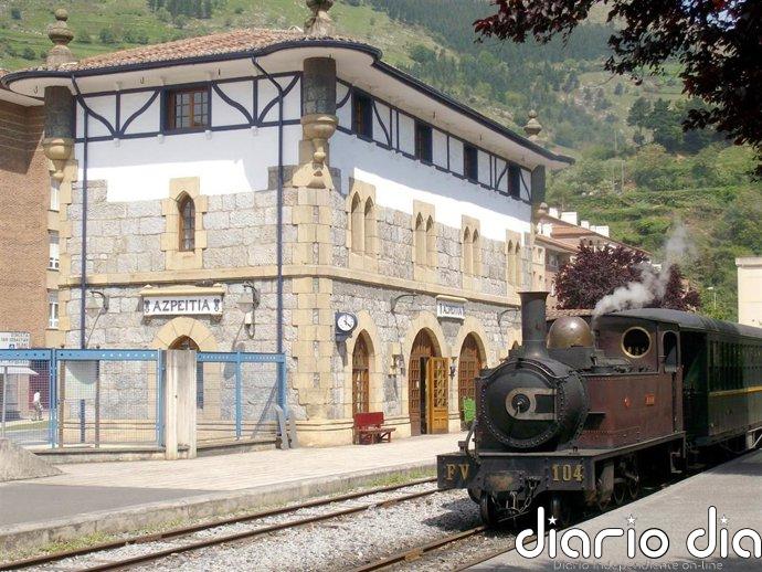 El Museo Vasco del Ferrocarril pone en circulación tres trenes de vapor el fin de semana