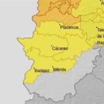 El norte de Cáceres estará este lunes en alerta naranja por lluvias y tormentas