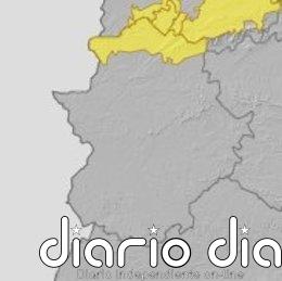 El norte de la provincia de Cáceres activa este viernes la alerta amarilla por lluvias y tormentas