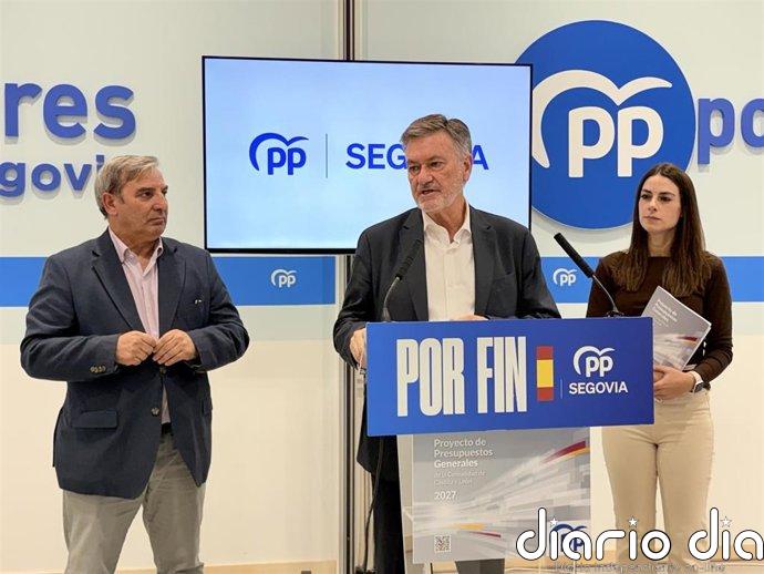 El PP de Segovia destaca que los Presupuestos de CyL elevan un 31,59% la inversión real en la provincia