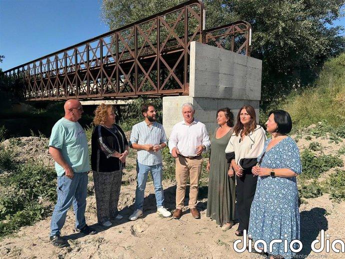 El PSOE de Granada reclama al PP una "respuesta rápida" para garantizar la accesibilidad al puente Eiffel de Láchar