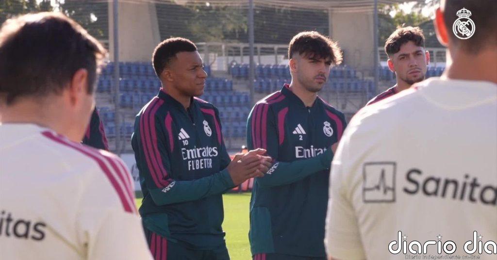 El Real Madrid guarda un respetuoso minuto de silencio por las víctimas del accidente ferroviario de Urda