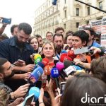 El Sindicato de Inquilinas denuncia que el Congreso está "secuestrado por los rentistas" y mantiene la acampada