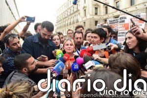 El Sindicato de Inquilinas denuncia que el Congreso está "secuestrado por los rentistas" y mantiene la acampada