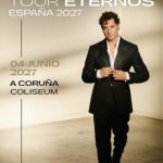 El 'Tour Eternos 2027' de David Bisbal confirma las primeras 15 fechas en España