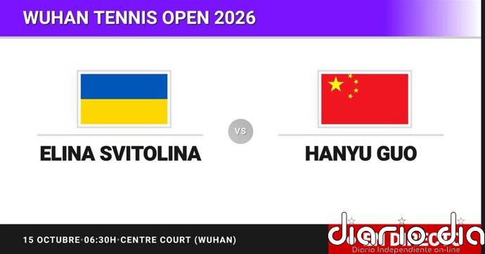 Elina Svitolina - Hanyu Guo, en directo hoy: sigue el partido de Wuhan Tennis Open