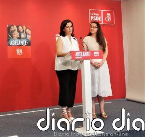 Elisa Garrido y Concha Andreu, cabezas de lista al Congreso y Senado por el PSOE de La Rioja