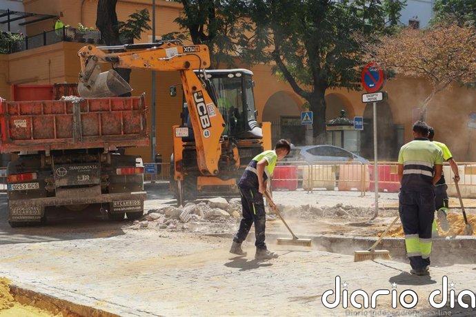 Emasesa inicia obras de renovación de las redes de abastecimiento, saneamiento y baldeo en la calle Vírgenes de Sevilla