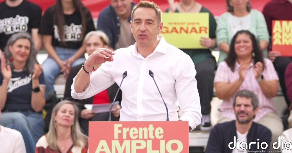 Emilio Delgado reivindica la consigna de Frente Amplio sin Podemos: "No more drama"