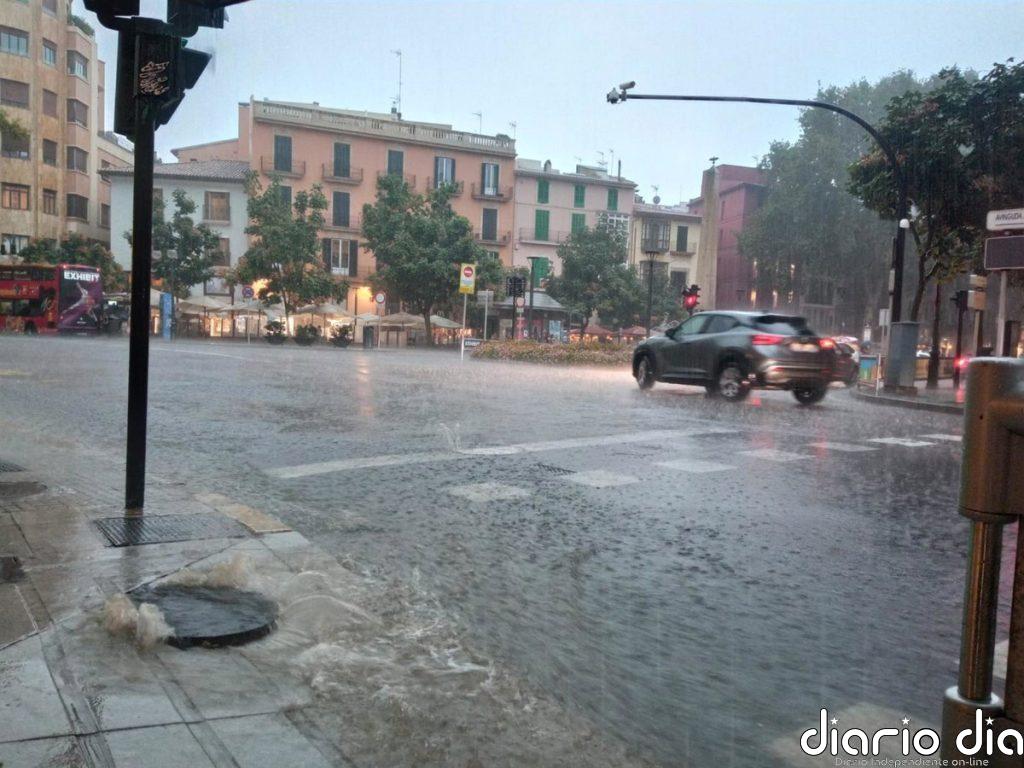 Envían un ES-Alert en Mallorca por lluvias intensas