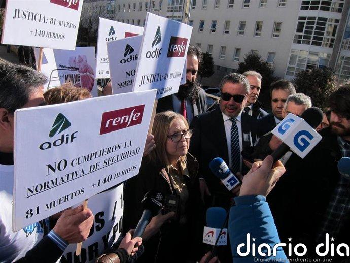 Exdiputada del PP víctima del Alvia: "Puente se parece mucho a Blanco y Pastor, adjudica todo a fallo humano"