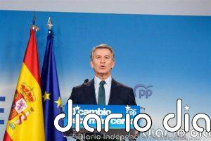 Feijóo apela al cambio para una "reconstrucción nacional" y cree que Sánchez merece "el mayor de los castigos"